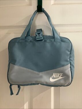 Nike Light Blue and Slate Blue Lunch Tote